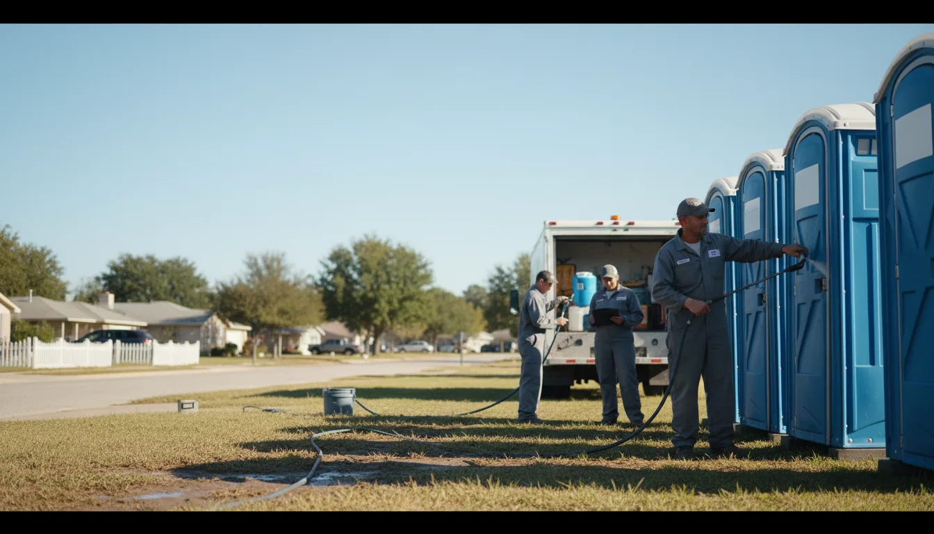 Long-Term Portable Toilet Rental in Mississippi State, MS near me